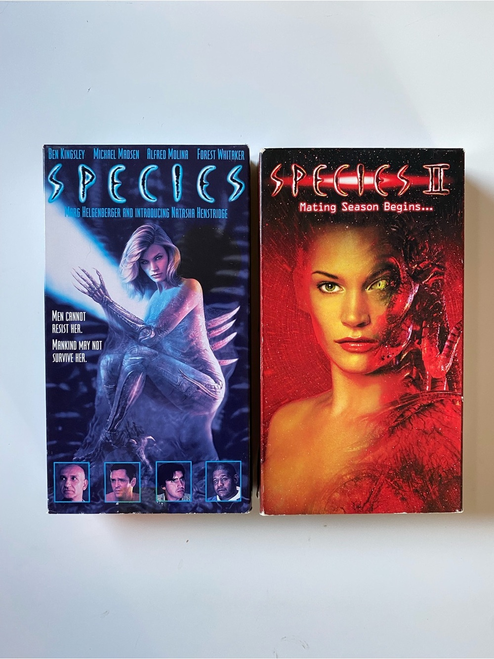 Species + Species II (VHS, 1995, 1998) Natasha Henstridge